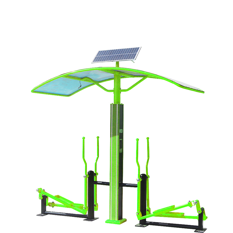 智能双位平步机 - ballbet贝博官网校园健身路径设备。