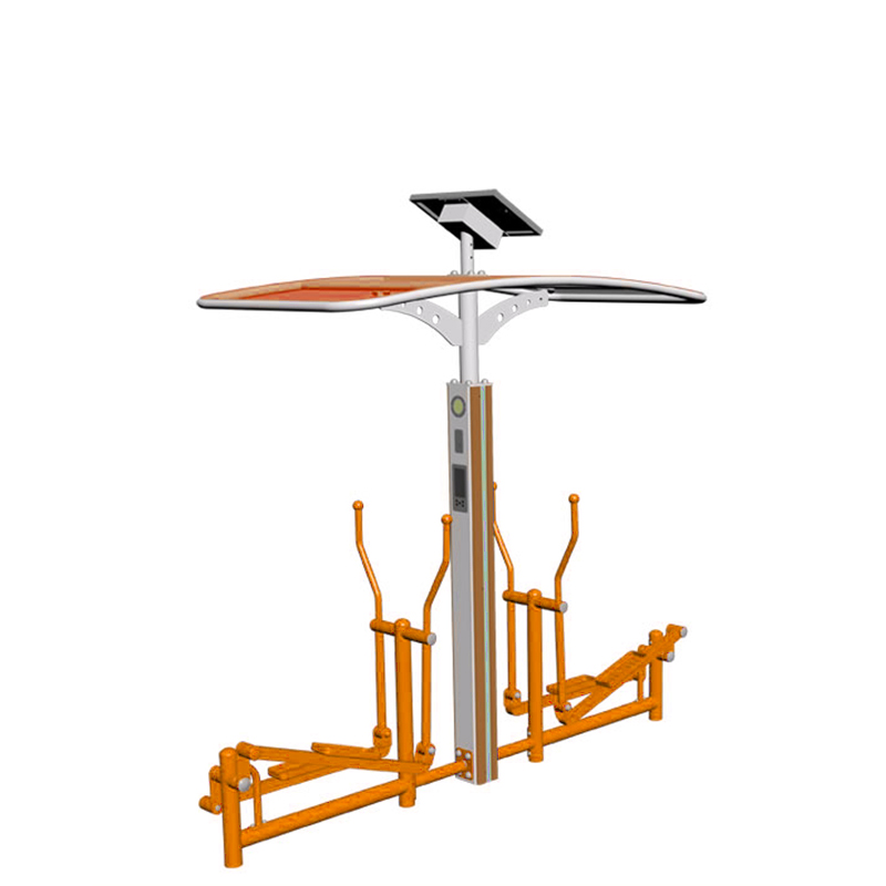 智能双位平步机 - ballbet贝博官网校园健身路径设备。